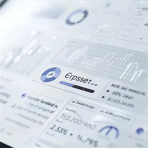 Tableau de bord clair